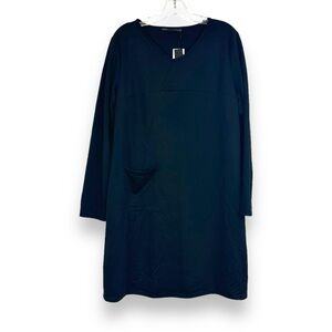 Zanzea Collection Tunic Dress With Pocket Black XL